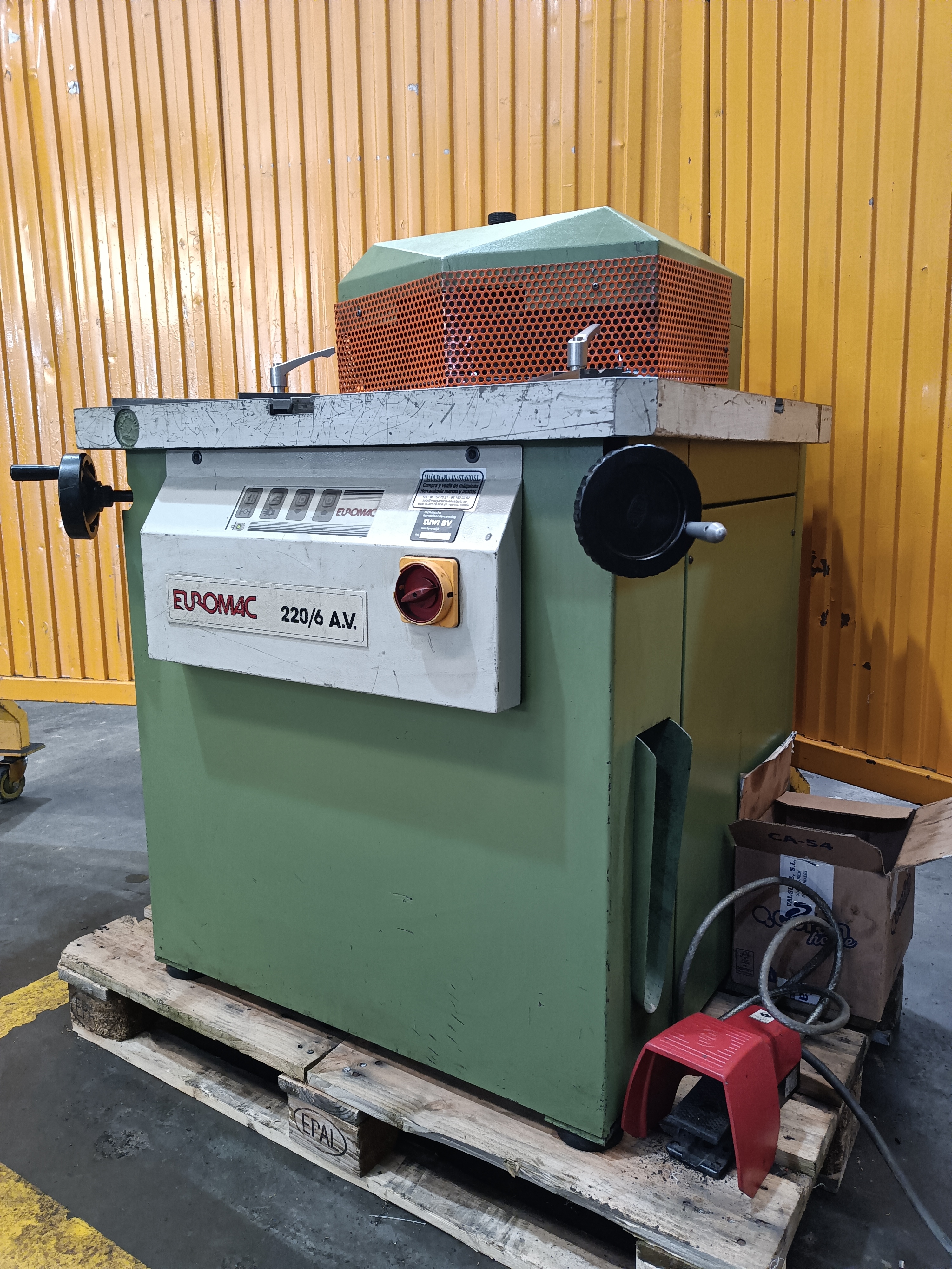 EUROMAC 220/6 AV - HYDRAULIC WITH VARIABLE ANGLE 